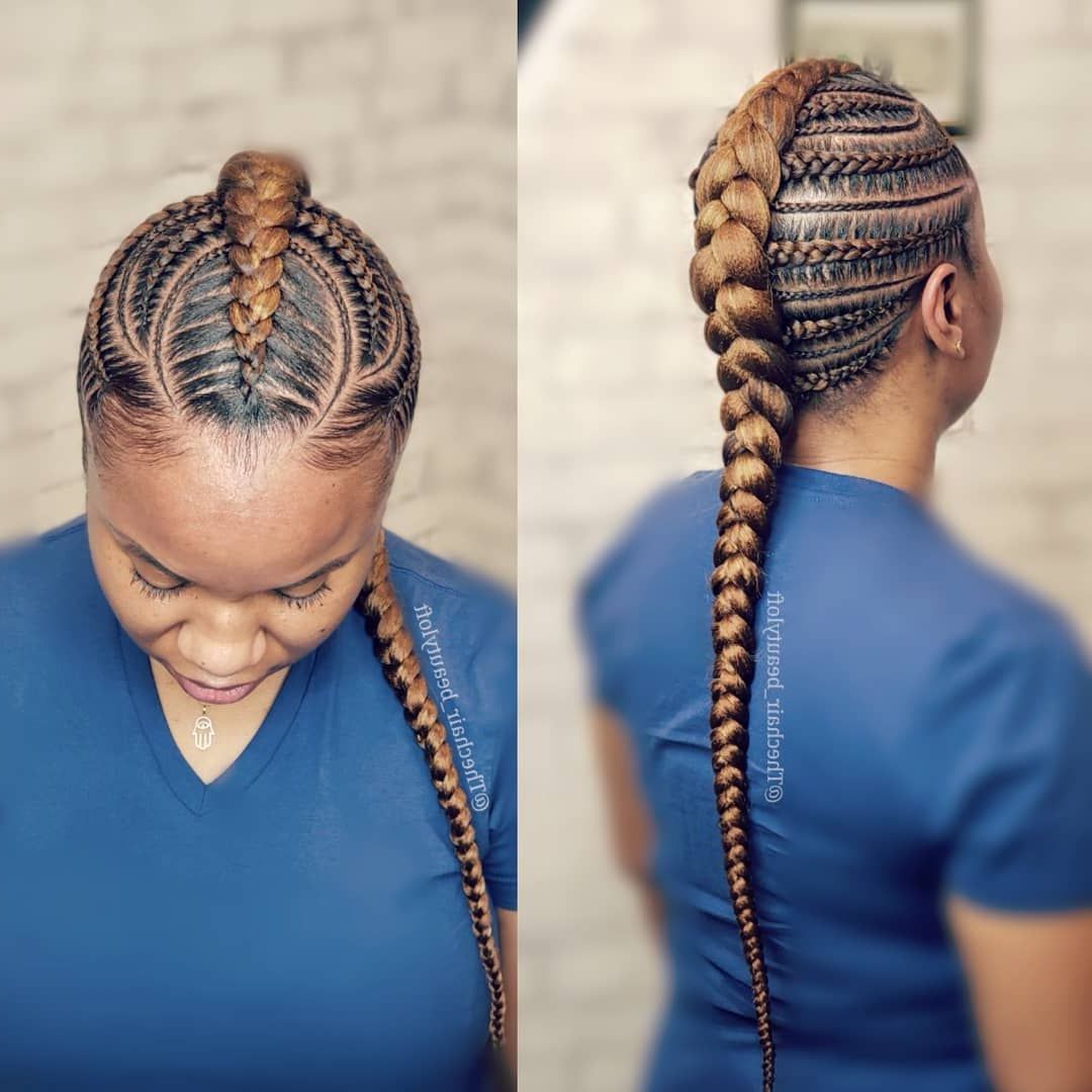 Hairstyles 2019 Female Braids : The Trends For New Look Intended For Most Up To Date Billowing Ponytail Braid Hairstyles (View 6 of 20)