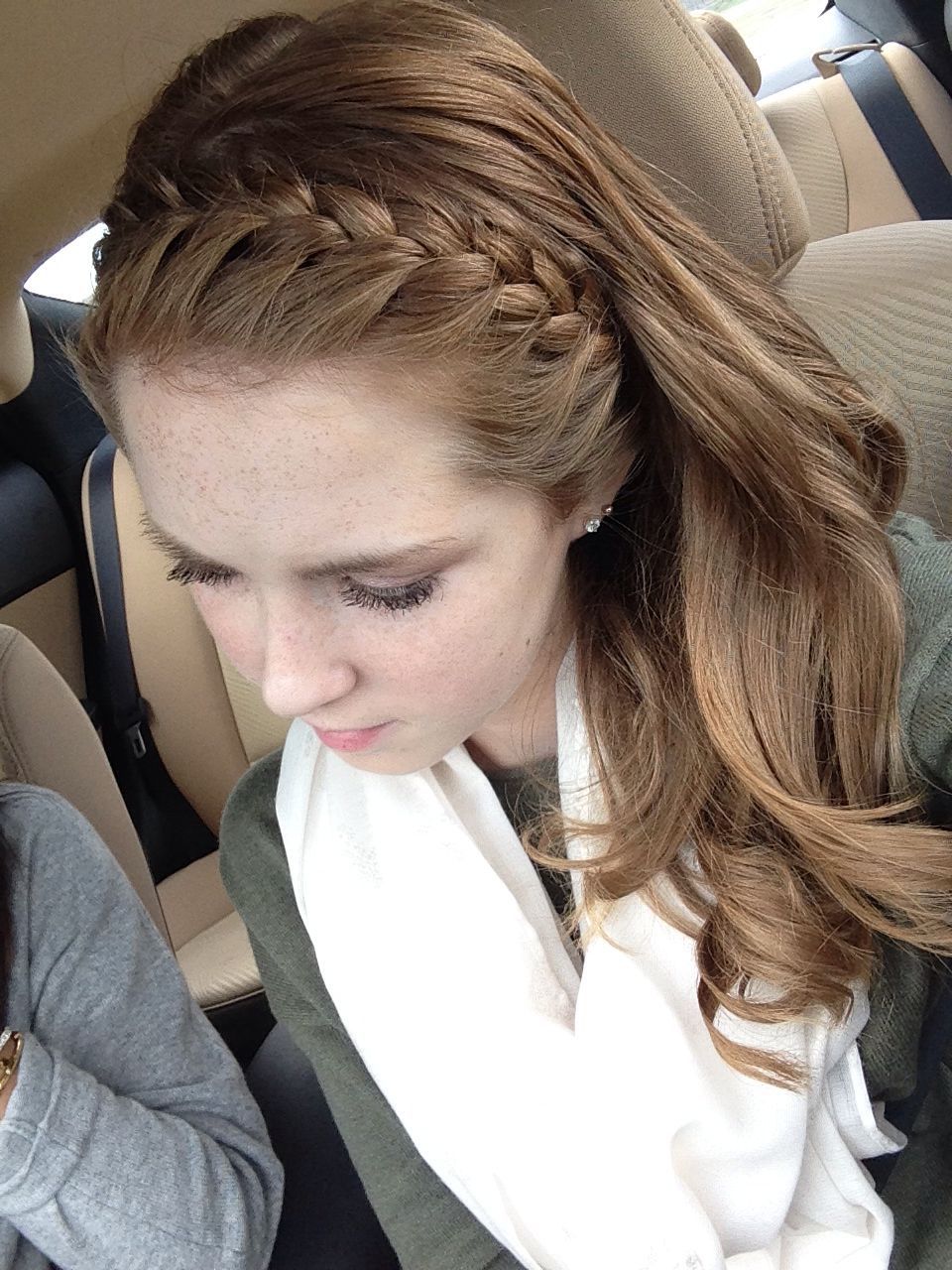 Headband Braid With Loose Curls (View 1 of 20)