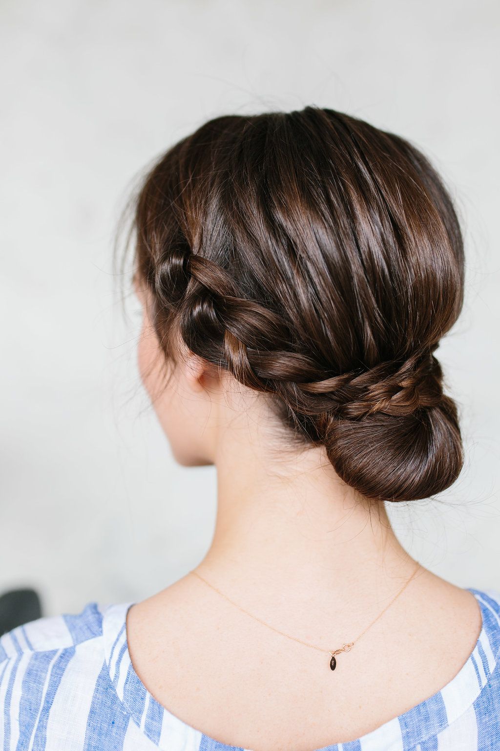 How To Do A Braided Bun Hair Tutorial – The Effortless Chic With Regard To Most Recent Plaited Low Bun Braid Hairstyles (View 17 of 20)