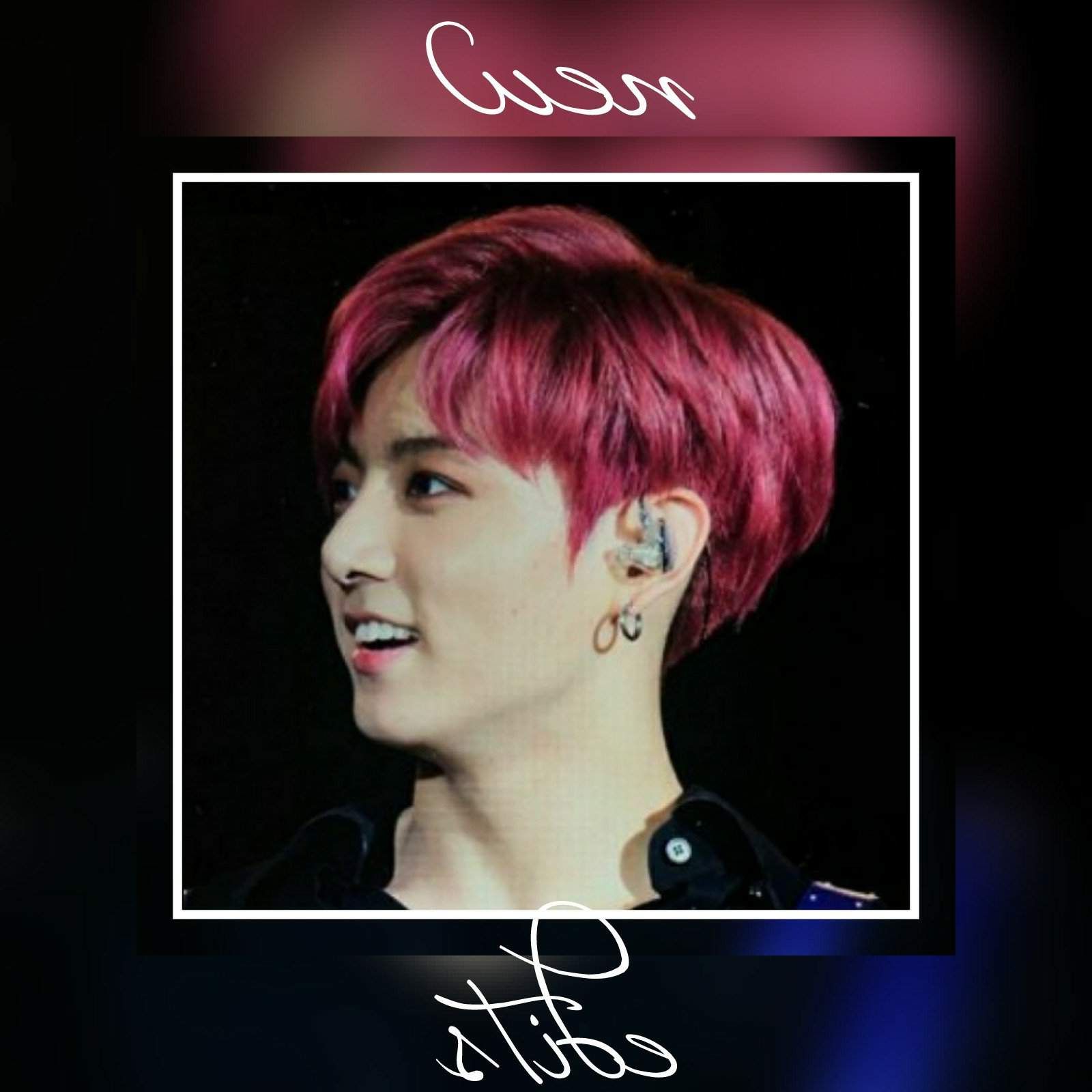 Jeon Jungkook 전정국 Inside Newest Pageboy Maroon Red Pixie Haircuts (Gallery 20 of 20)