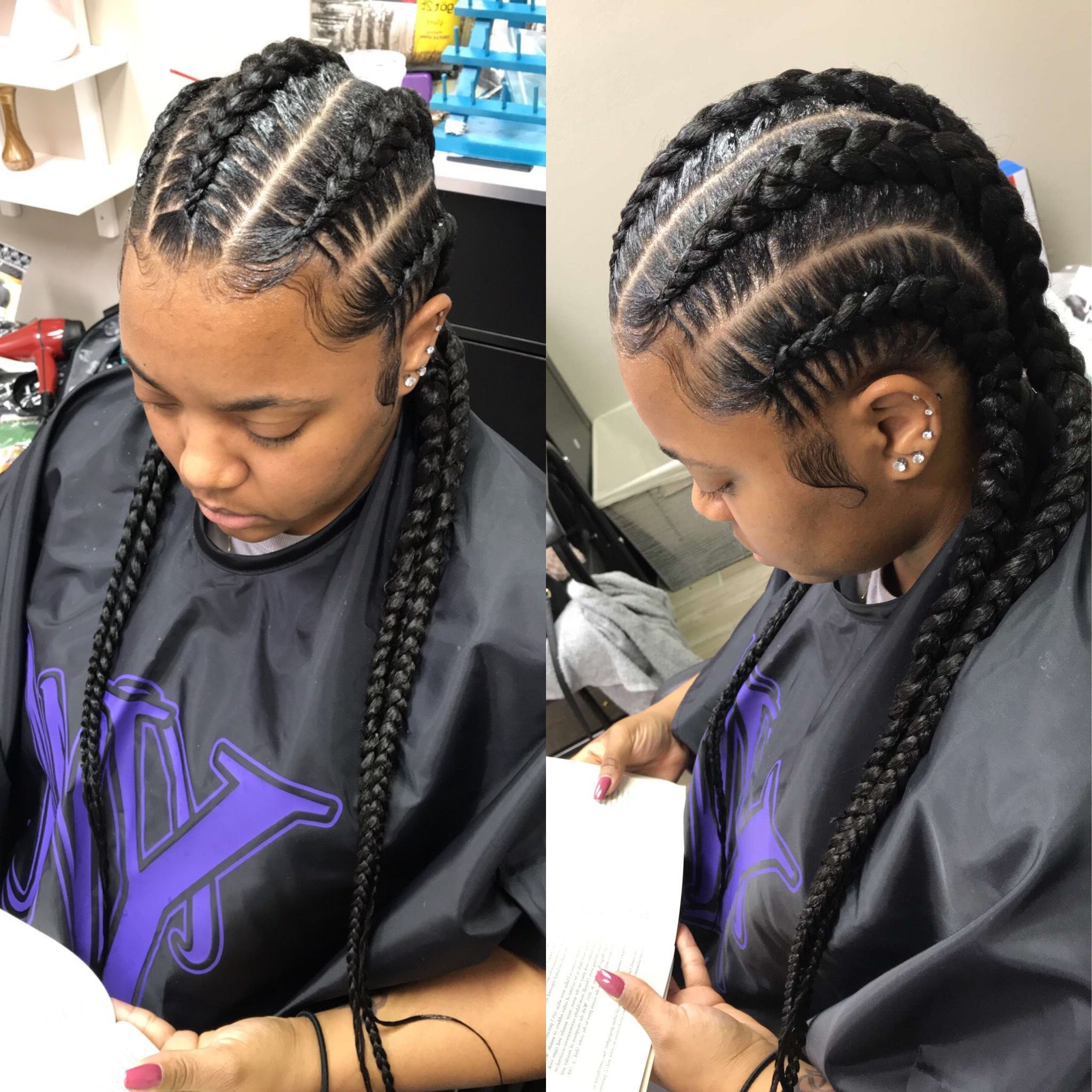 Kids Braided Hairstyles, Feed In Braids (View 14 of 20)