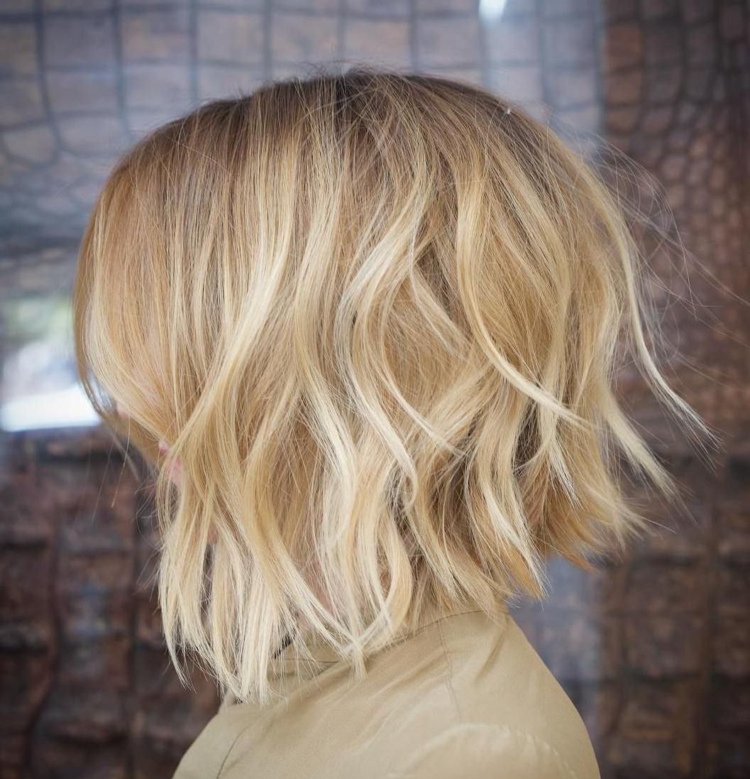 Long With Regard To Famous Trendy Messy Bob Hairstyles (View 8 of 20)