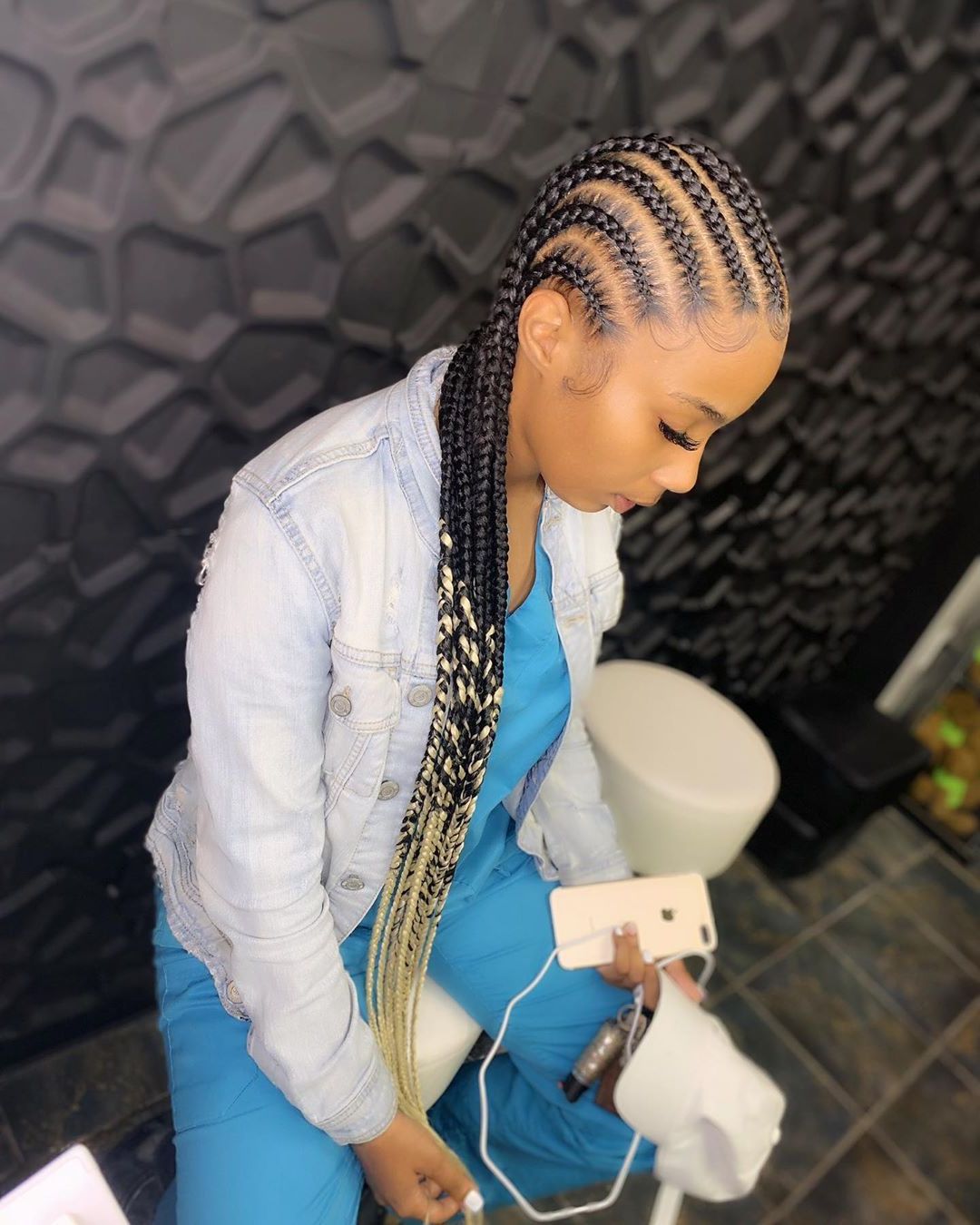 Most Current Straight Backs Braids Hairstyles For King Jai👑 On Instagram: “10 Straight Backs 💛👑” In  (View 6 of 20)