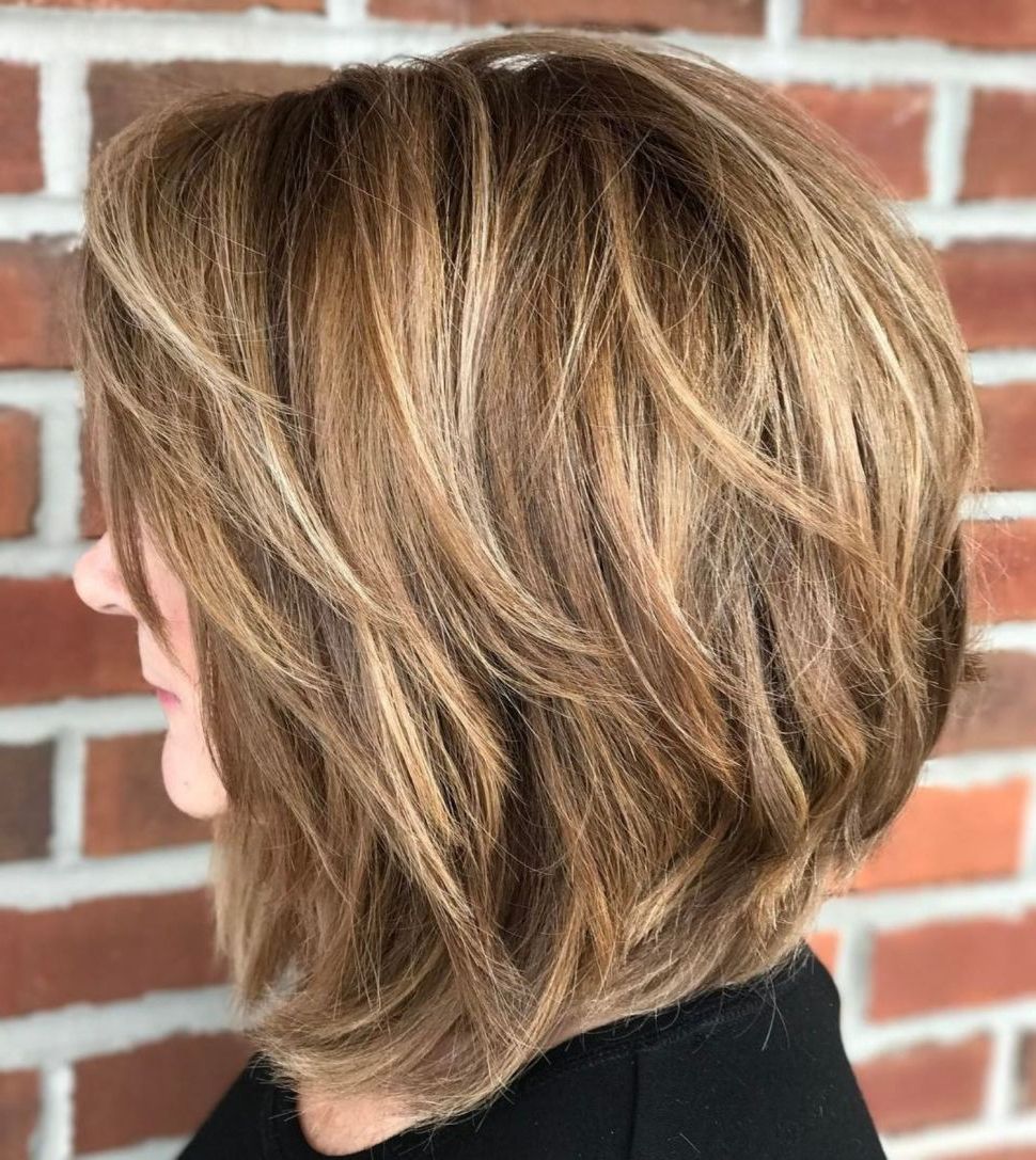 Most Popular Textured And Layered Graduated Bob Hairstyles With Regard To 60 Layered Bob Styles: Modern Haircuts With Layers For Any (View 7 of 20)