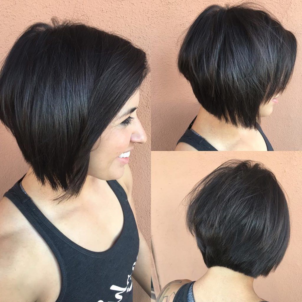 Most Up To Date Concave Bob Hairstyles Regarding Women's Concave Bob With Face Framing Layers (View 14 of 20)