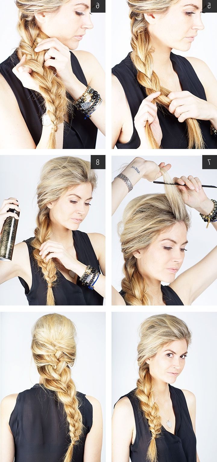 Pin On Beauty – Hair Styles Throughout Trendy Side Part Voluminous Braid Hairstyles (View 7 of 20)