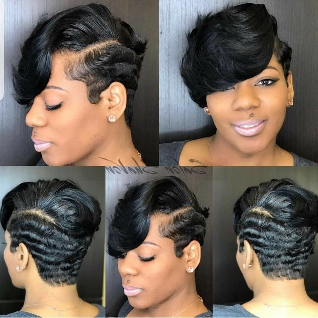 Pin On Black Women Short Hair With Latest Perfect Pixie Haircuts For Black Women (View 2 of 20)