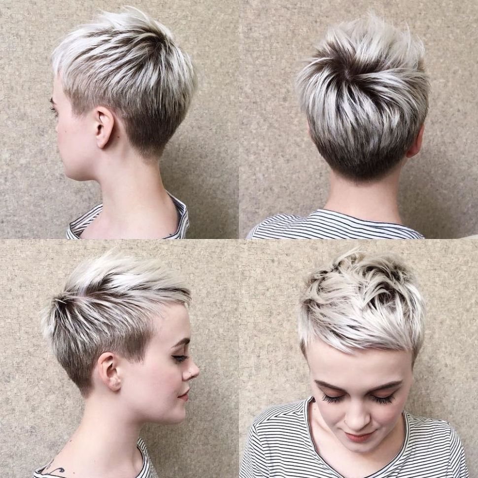Pin On Makeup And Hair For Most Recently Released Super Short Shag Pixie Haircuts (Gallery 1 of 20)