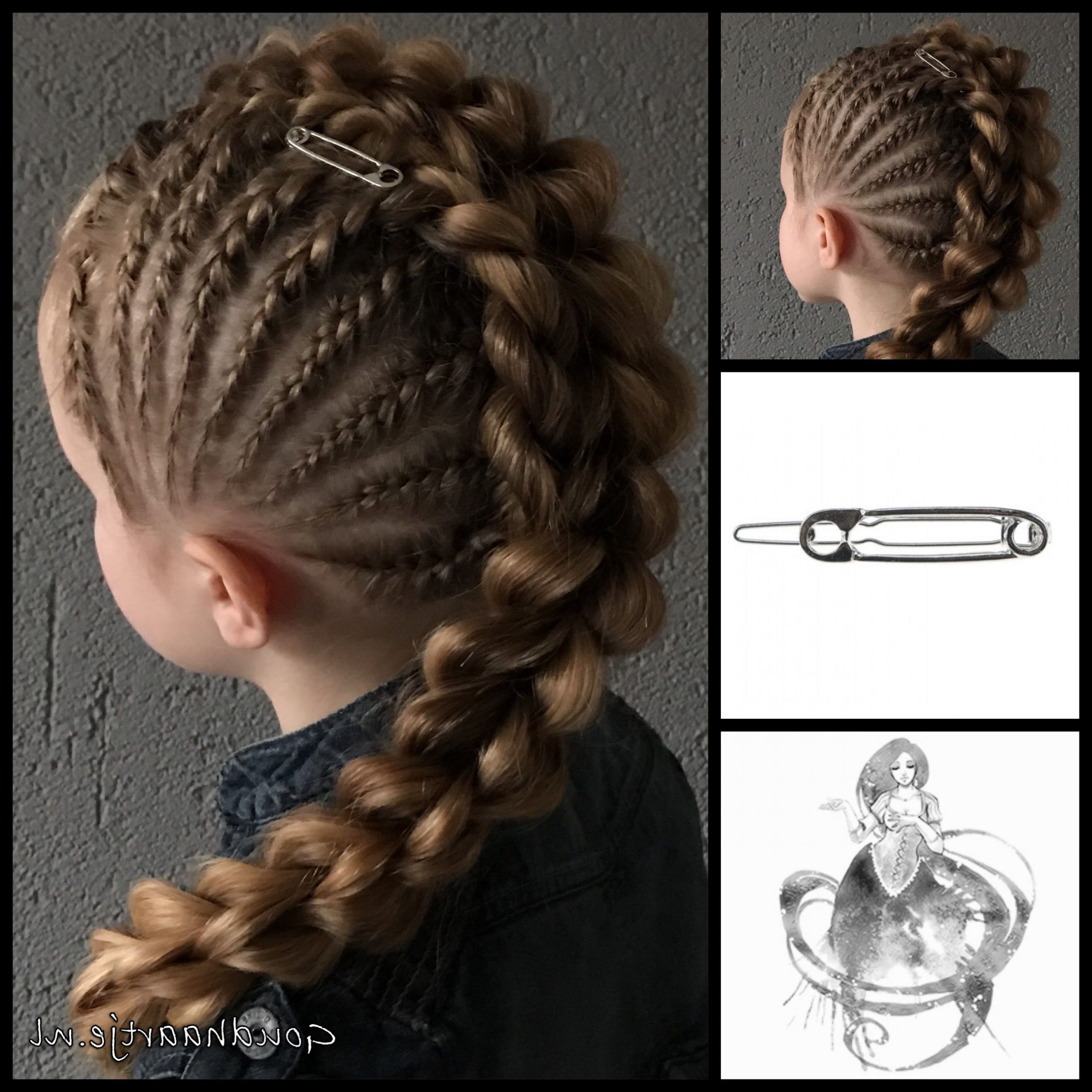 Well Liked Three Strand Side Braid Hairstyles Throughout Pindaphnie Rickel On Hair (View 12 of 20)