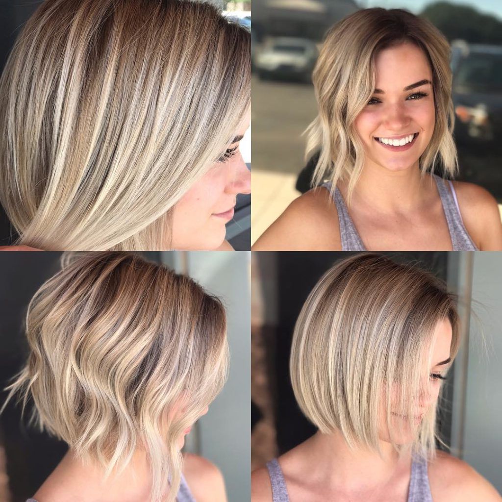 Well Liked Versatile Lob Bob Hairstyles For Women's Versatile Blonde Highlighted Textured Bob Medium (View 6 of 20)