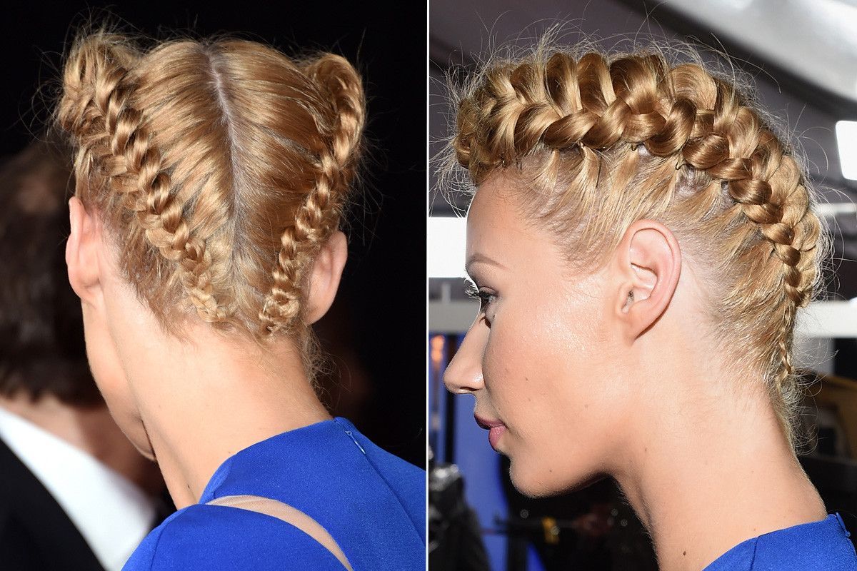 Widely Used Angular Crown Braid Hairstyles Throughout Iggy Azalea's Hair Stylist Wanted To Make A Statement With (View 18 of 20)