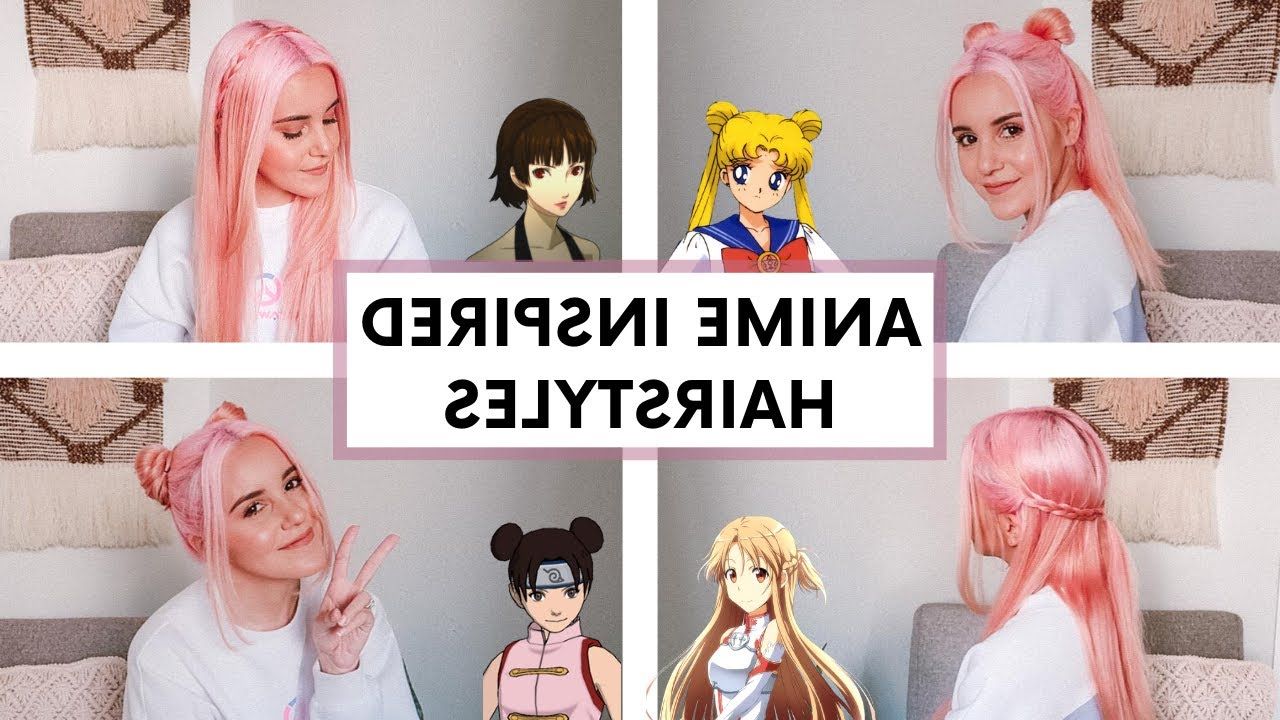 Fashionable Anime Inspired Hairstyle With Feathered Bangs Hairstyles Regarding 30 Cool Anime Hairstyles That Would Actually Look Great In (View 2 of 20)