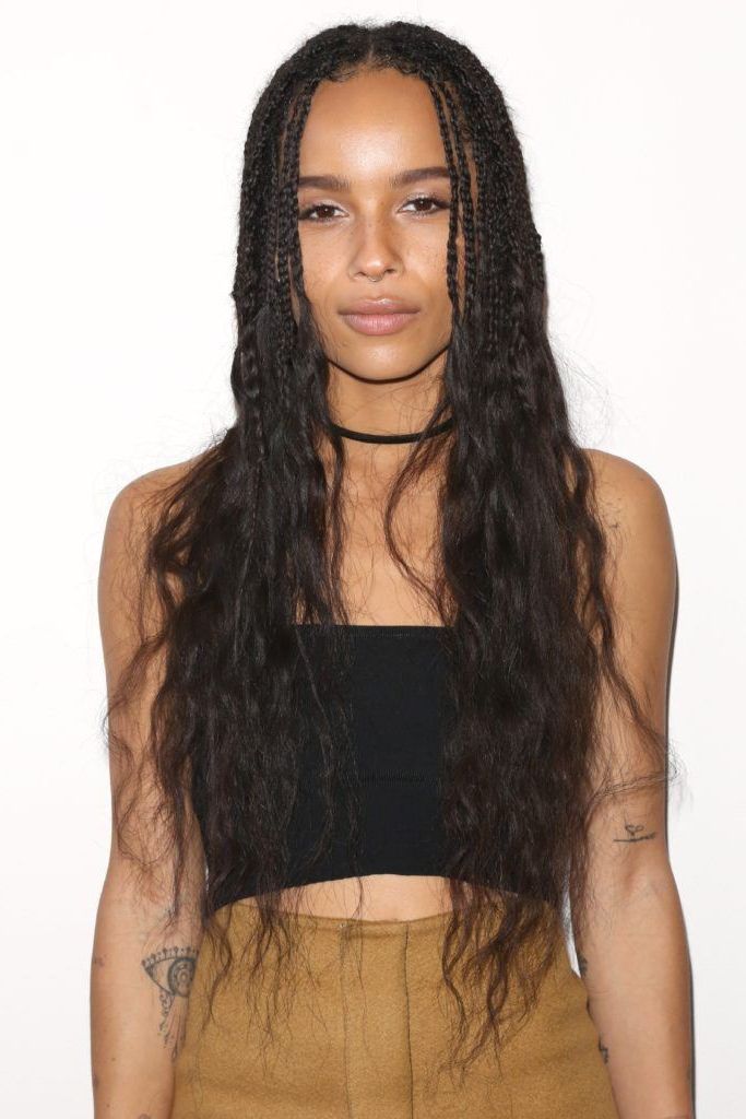 11 Celeb Approved Ways To Rock Loose Box Braids In 2018 For Preferred Loose Historical Braid Hairstyles (View 16 of 20)