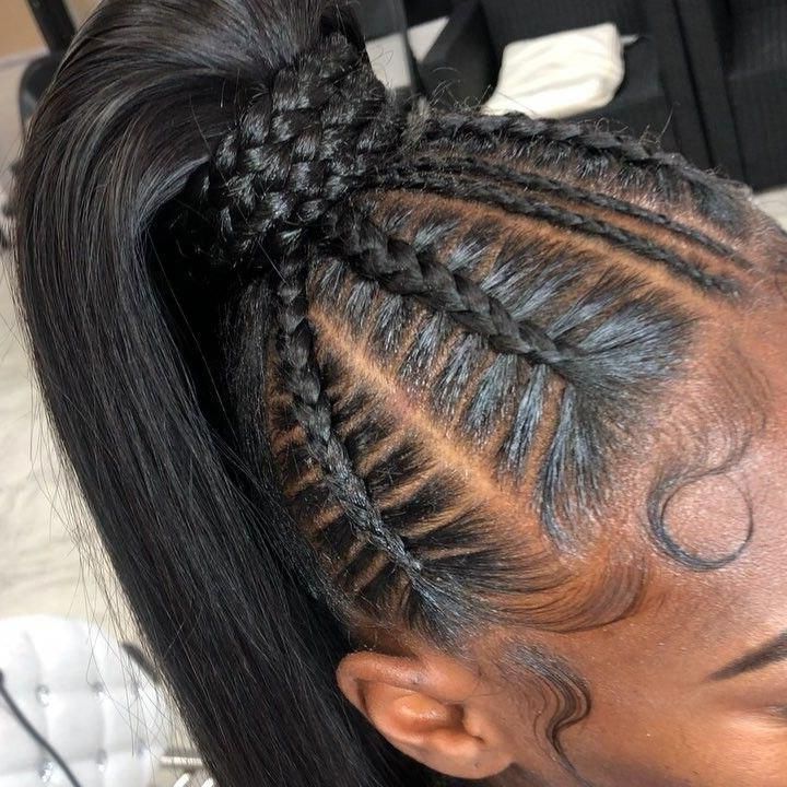 2019 High Ponytail Braided Hairstyles With Regard To Braided Ponytail ️ (@famousanita) On Instagram # (View 17 of 20)