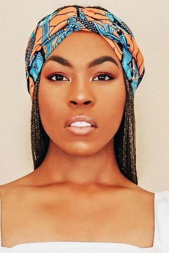 25 Hairstyles With Head Wraps You Can Actually Recreate In For Most Recently Released Head Wrap Braid Hairstyles (View 5 of 20)
