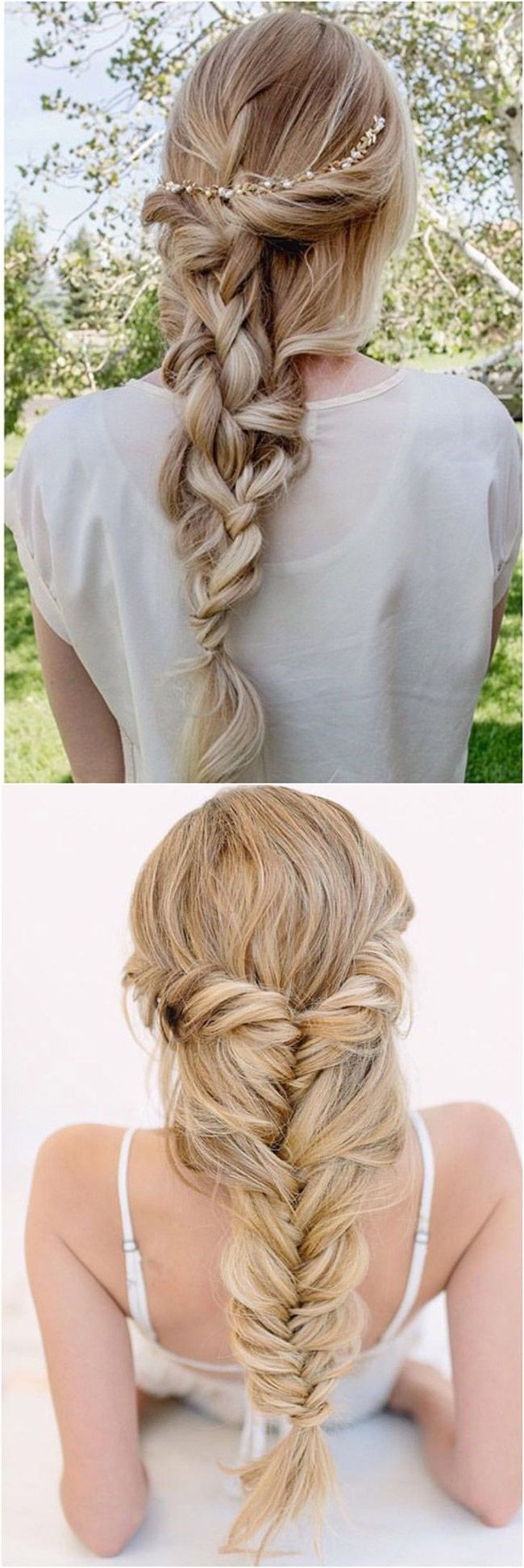 30+ Stunning Wedding Hair Styles From Within Fashionable Fishtail Updo Braid Hairstyles (View 20 of 20)