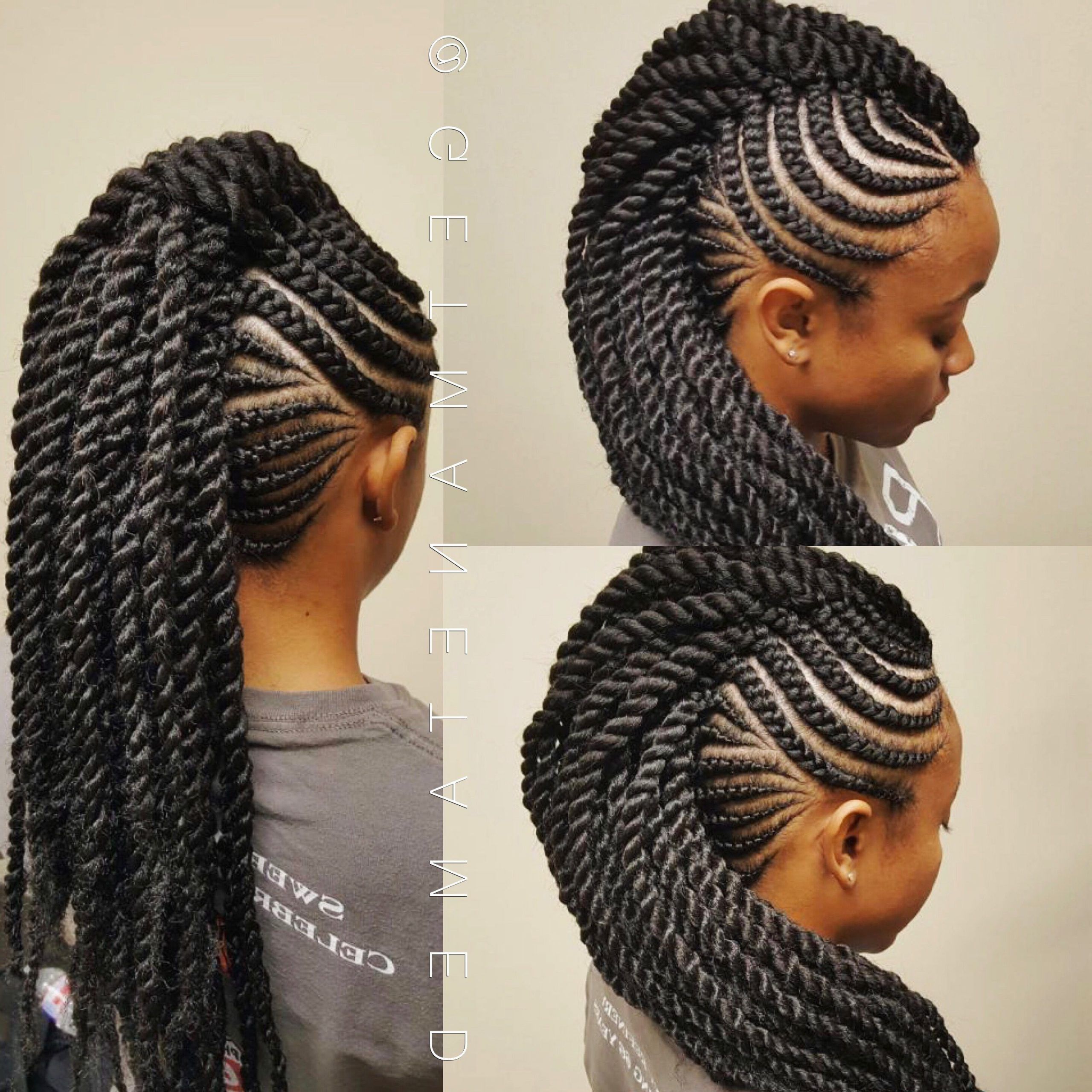 Braided Regarding Preferred Pouf Braided Mohawk Hairstyles (View 20 of 20)