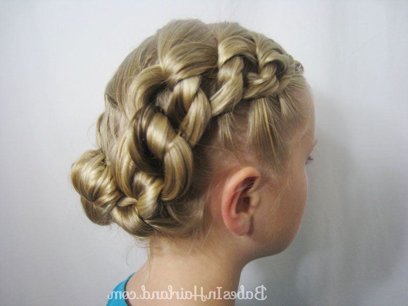 Chunky Knot Updo – Babes In Hairland Throughout Well Known Knotted Braided Updo Hairstyles (View 20 of 20)