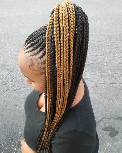 Cornrows To High Long Ponytail #blackhairstyles (View 13 of 20)