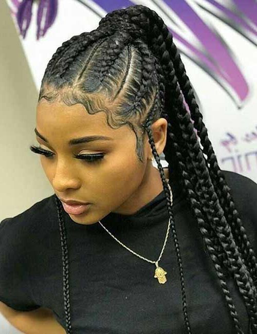 Current High Ponytail Braided Hairstyles In 40 Stylish Protective Hairstyles (View 18 of 20)