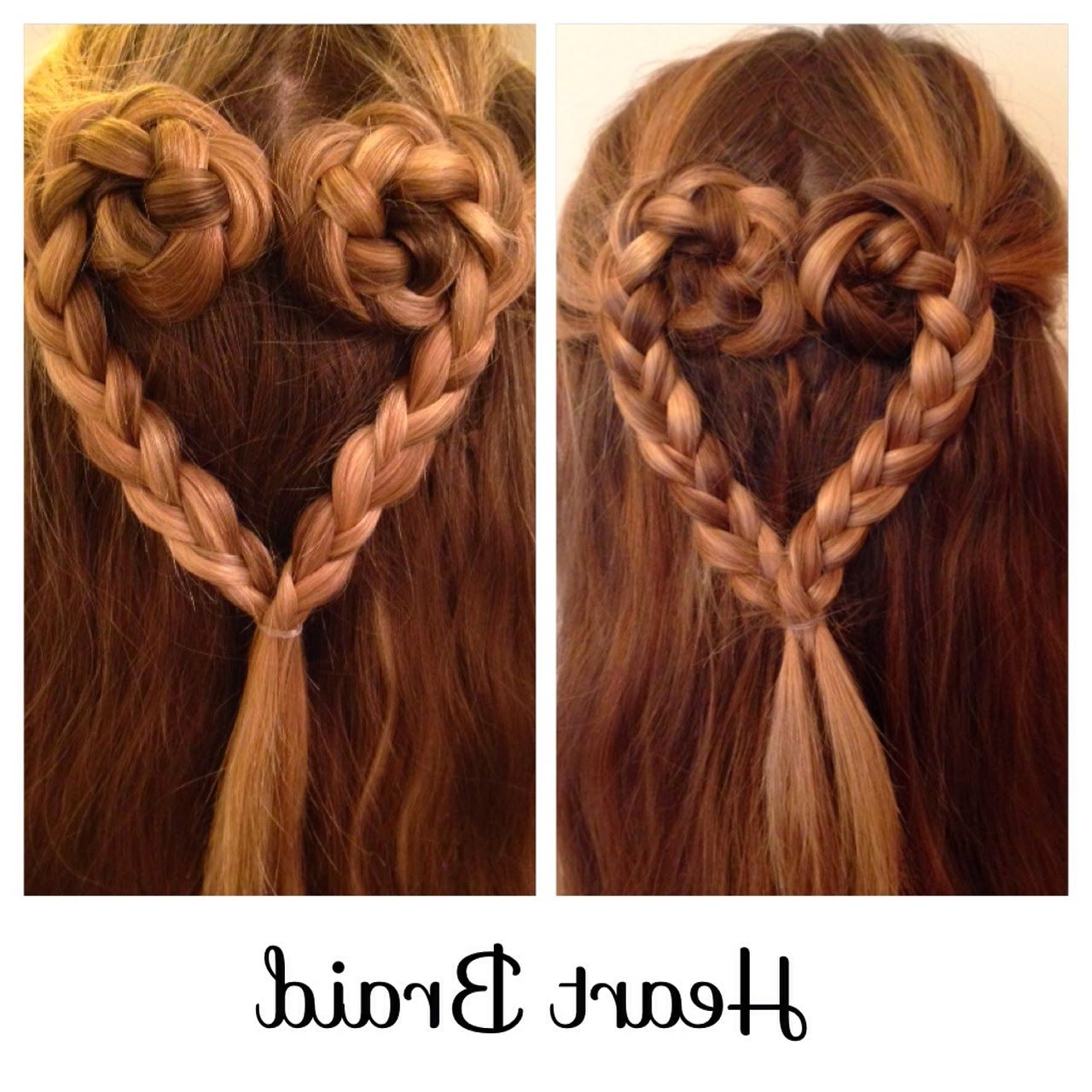 Famous Heart Braids Hairstyles Intended For Hair Stylesliberty: The Heart Braid (Gallery 20 of 20)