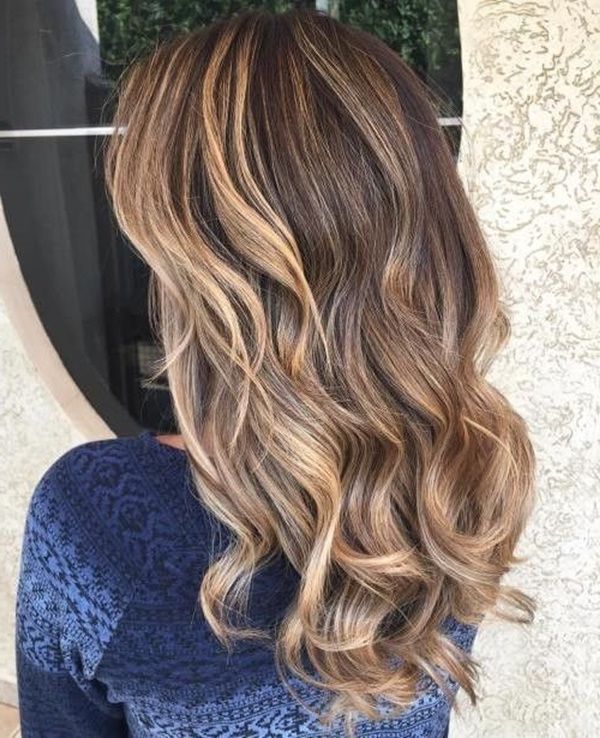 Famous Natural Curls Hairstyles With Caramel Highlights Throughout 45 Stunning Ideas For Styling Your Caramel Highlights (Gallery 20 of 20)