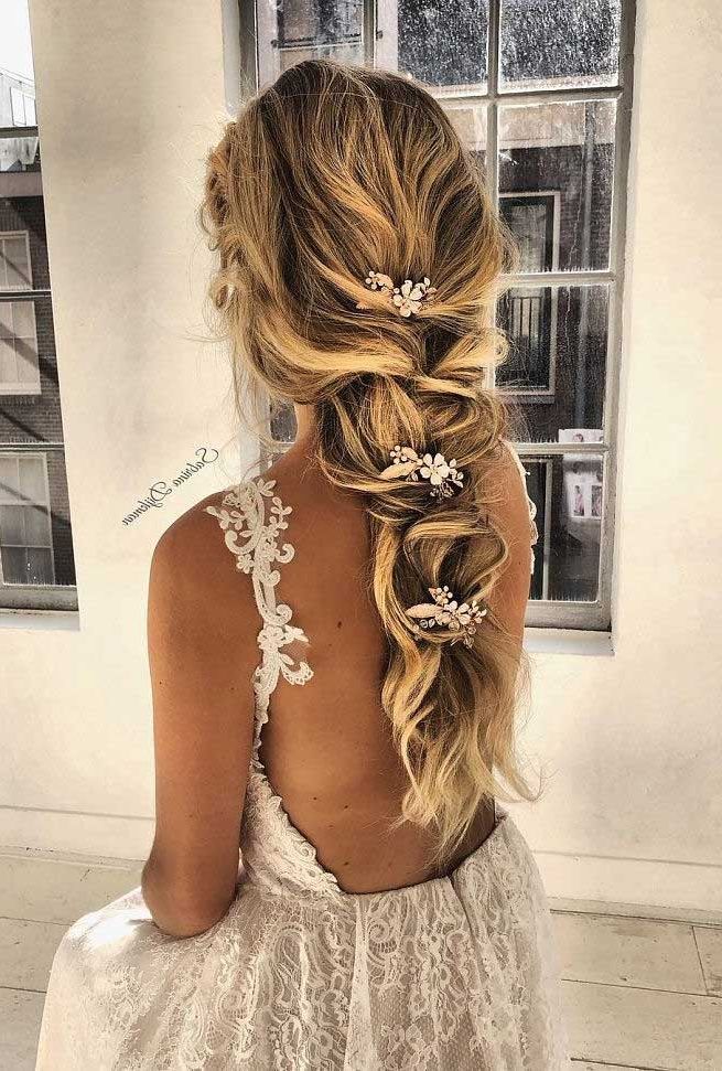 Favorite Boho Rose Braids Hairstyles Regarding 101 Gorgeous Boho Wedding Hairstyles For A Romantic Boho Bride (View 4 of 20)