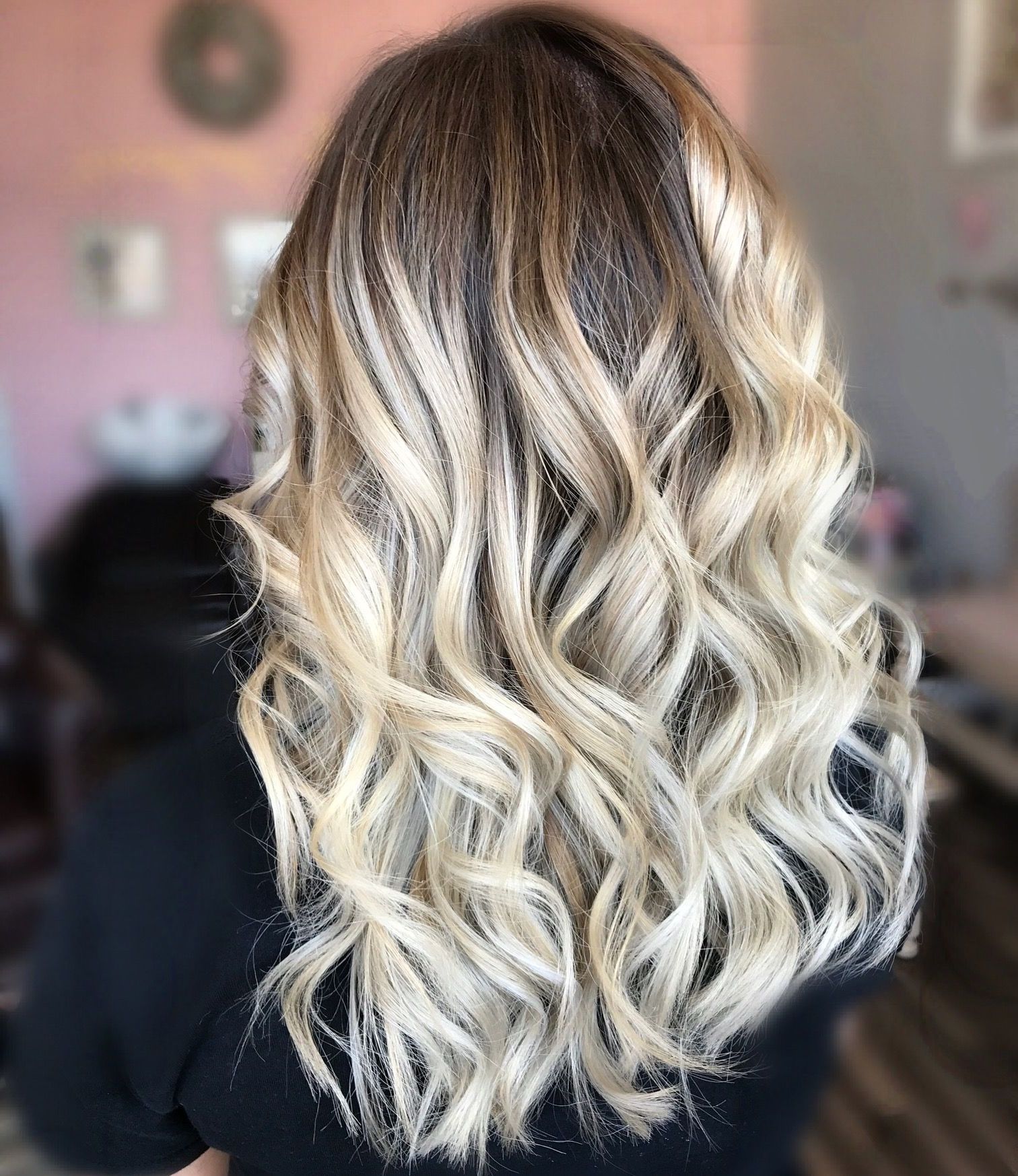 Icy Blonde Balayage, Hair Styles Regarding Best And Newest Blonde Balayage On Long Voluminous Hairstyles (View 14 of 20)