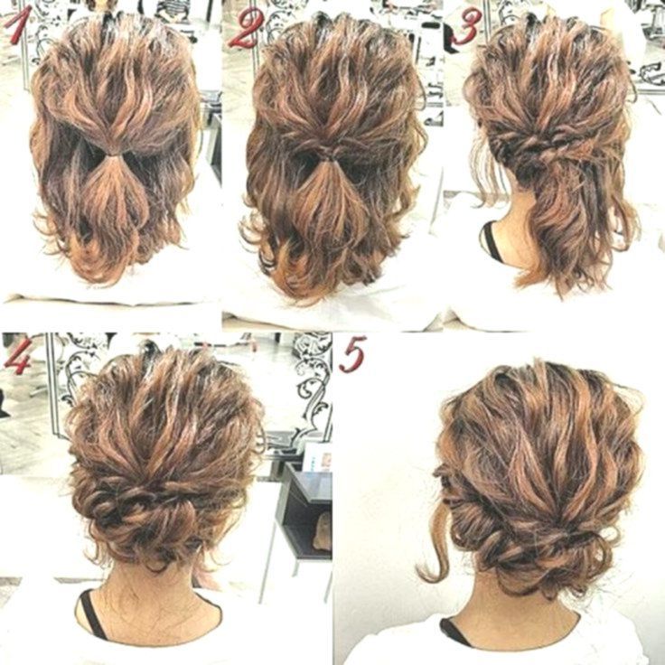Latest Braid Tied Updo Hairstyles Intended For Tied Up Hairstyles For Short Curly Hair – 20 Incredibly (Gallery 19 of 20)