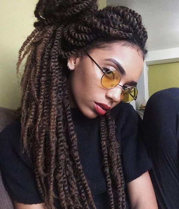 Most Recently Released Marley Twists High Ponytail Hairstyles Within 27+ Marley Braids Hairstyles And Twists With Trending Pictures (Gallery 19 of 20)