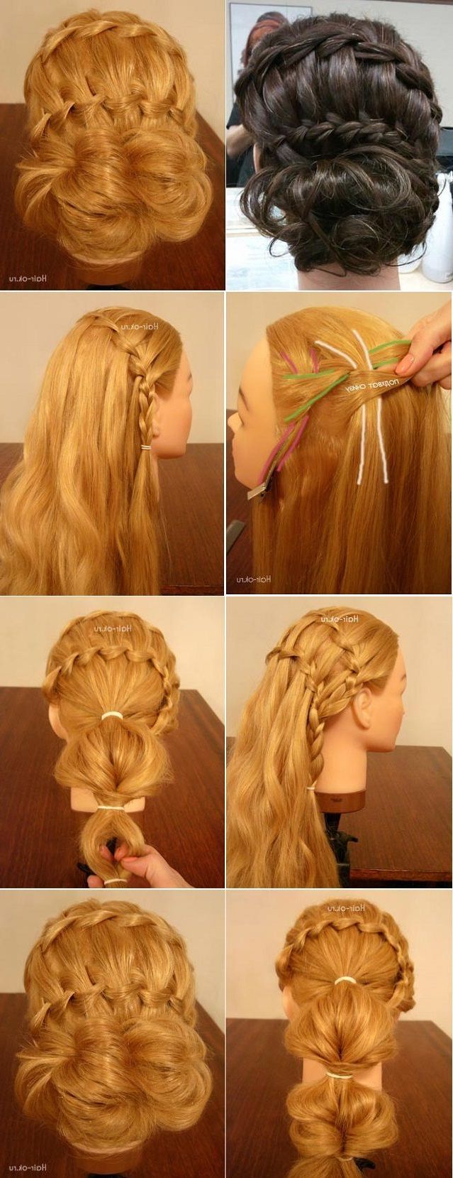Most Recently Released The Waterfall Braid Hairstyles Inside The Double Waterfall French Braid Hairstyle – Diy (Gallery 20 of 20)