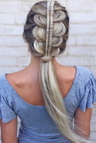 Most Up To Date Mohawk French Braid Hairstyles Throughout 30 Girly Braided Mohawk Ideas – Hairs (View 20 of 20)