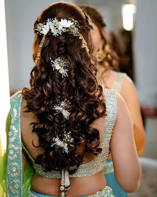 Trendy Bridal Crown Braid Hairstyles With Curls And Braids With A Reverse Flower Crown – Fashionshala (View 20 of 20)