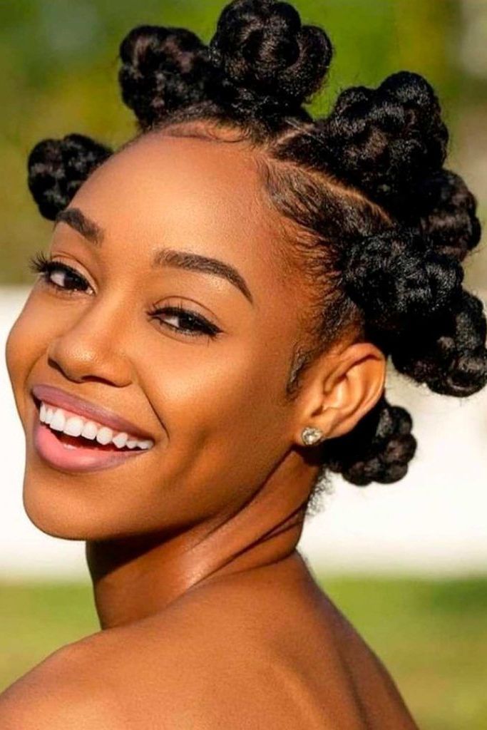 24 Bantu Knots Ideas, Tricks, And Tutorials To Stand Out In 2017 Bantu Knots Hairstyles (View 2 of 20)