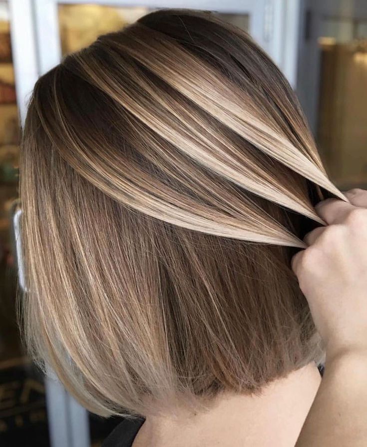 #26: Bronde Balayage For Straight Shorter Hair | Short Within Bronde Balayage For Short Layered Haircuts (Gallery 19 of 20)