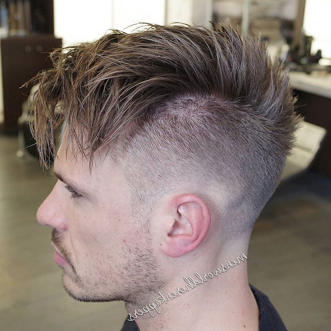 27 Disconnected Undercuts For Men: 2021 Trends Throughout Widely Used Contrasting Undercuts With Textured Coif (View 1 of 20)