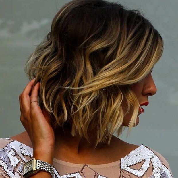 31 Cool Balayage Ideas For Short Hair | Stayglam Regarding Short Bob Hairstyles With Balayage Ombre (View 14 of 20)