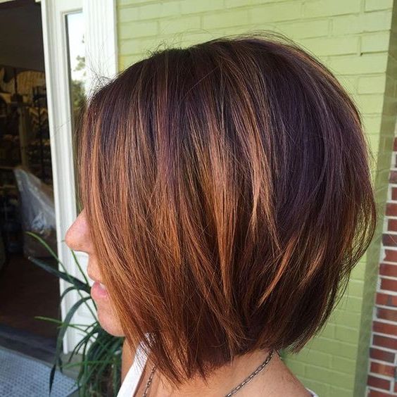 35 Balayage Styles And Color Ideas For Short Hair Intended For Warm Balayage On Short Angled Haircuts (Gallery 20 of 20)