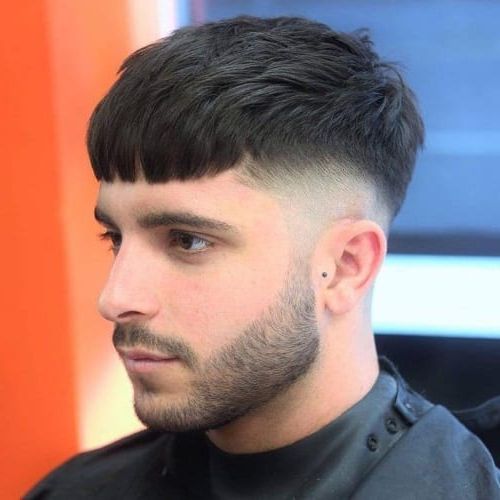 35 Best Hairstyles For Men With Big Foreheads (2021 Styles) With Trendy Contrasting Undercuts With Textured Coif (View 13 of 20)