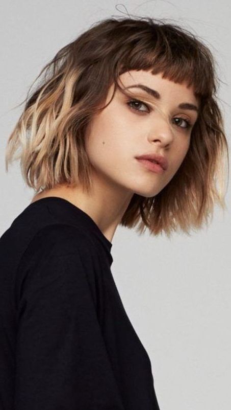 37 Short Choppy Layered Haircuts – Messy Bob Hairstyles Inside Most Popular Short Messy Bangs Hairstyles (View 9 of 20)