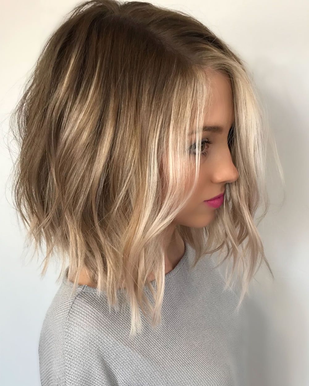 Balayage Ombre Highlights 2021: Dark, Brunette, Blonde Etc In Short Bob Hairstyles With Balayage Ombre (View 1 of 20)