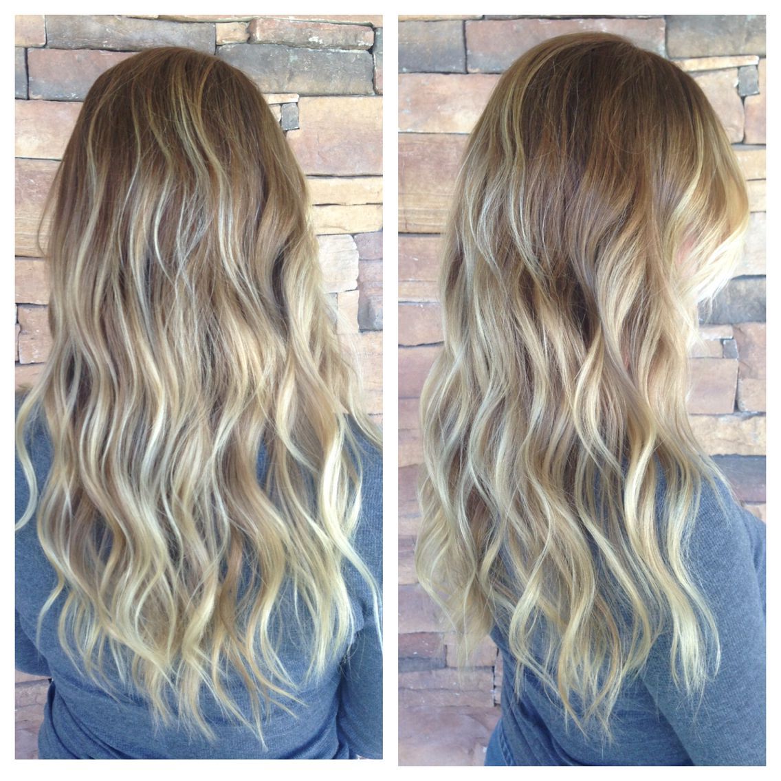 Buttery Warm Blonde Ombré With Light Blonde Balayage On Within Warm Blonde Balayage Hairstyles (View 12 of 20)