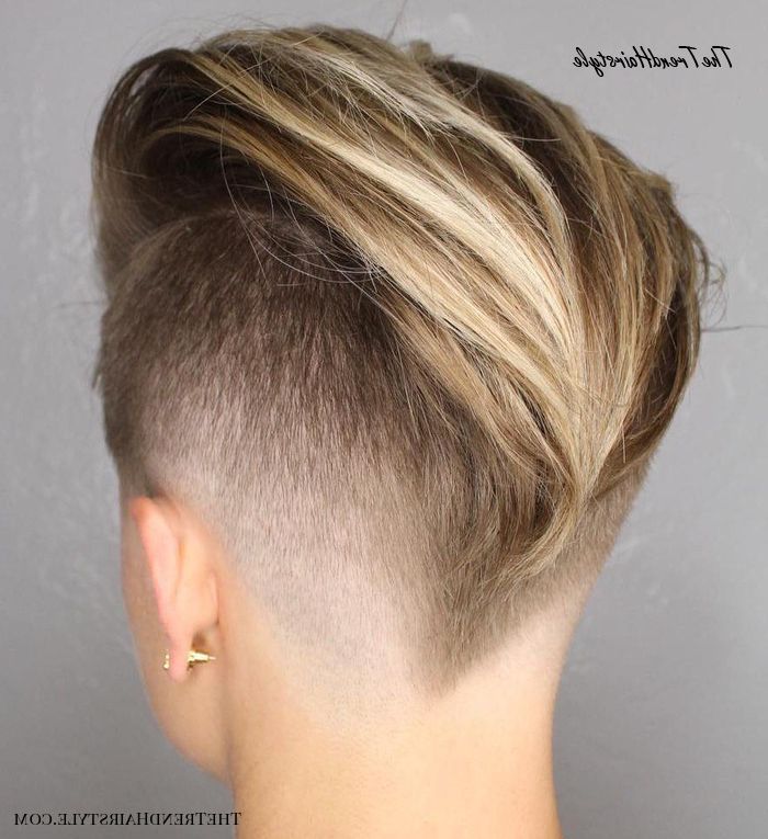 Feminine Pixie Cut With Asymmetrical Undercut – 20 For Latest Pixie Hairstyles With Sleek Undercut (View 18 of 20)