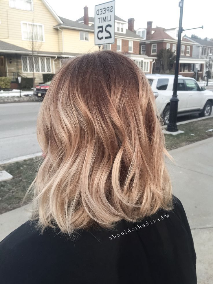 Honey Blonde Balayage Over A Warm Copper Brown Base In Warm Blonde Balayage Hairstyles (View 18 of 20)