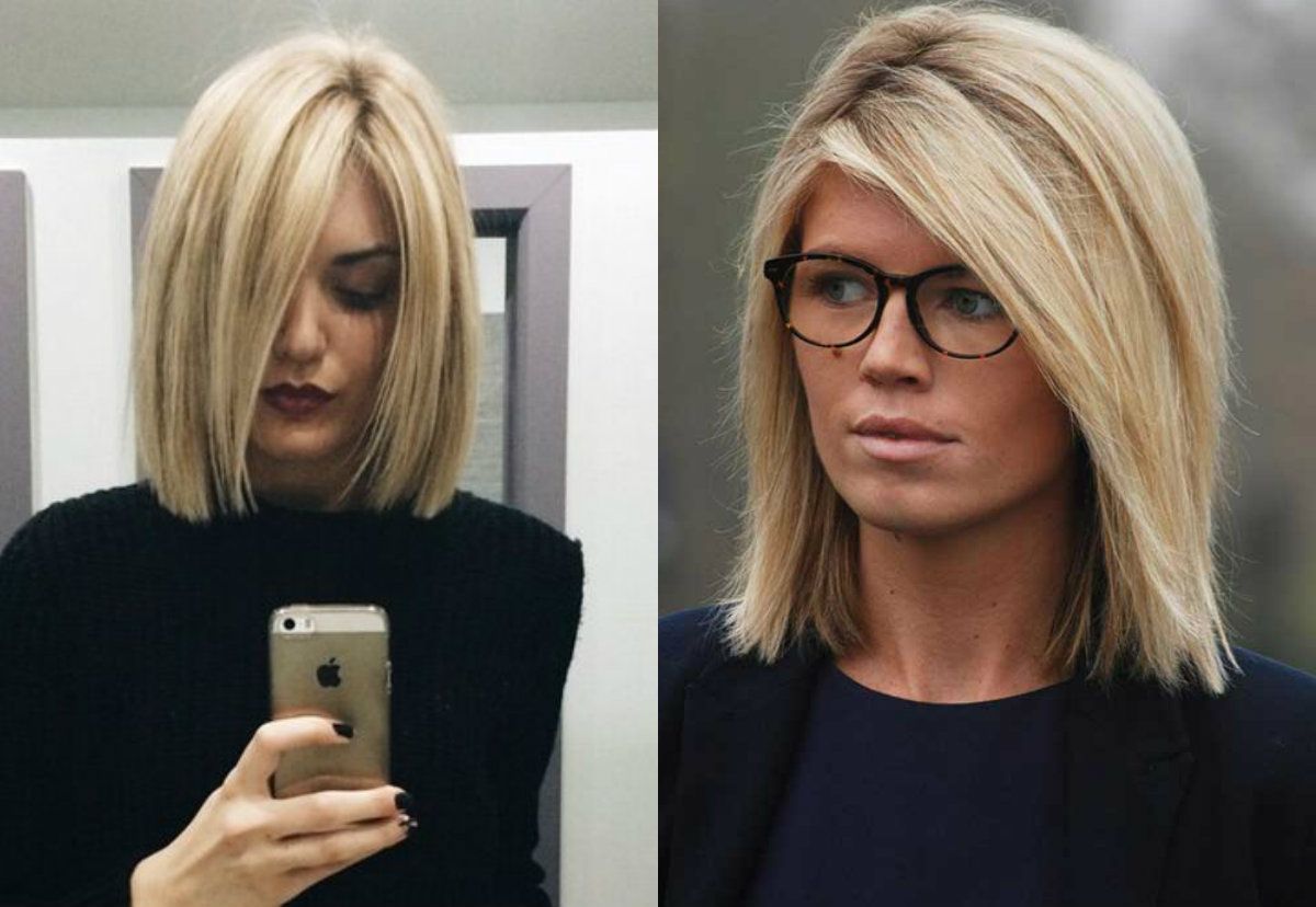 It's Time For Blunt Bob Haircuts' Comeback | Hairstyles Throughout Blunt Cut Blonde Balayage Bob Hairstyles (Gallery 19 of 20)