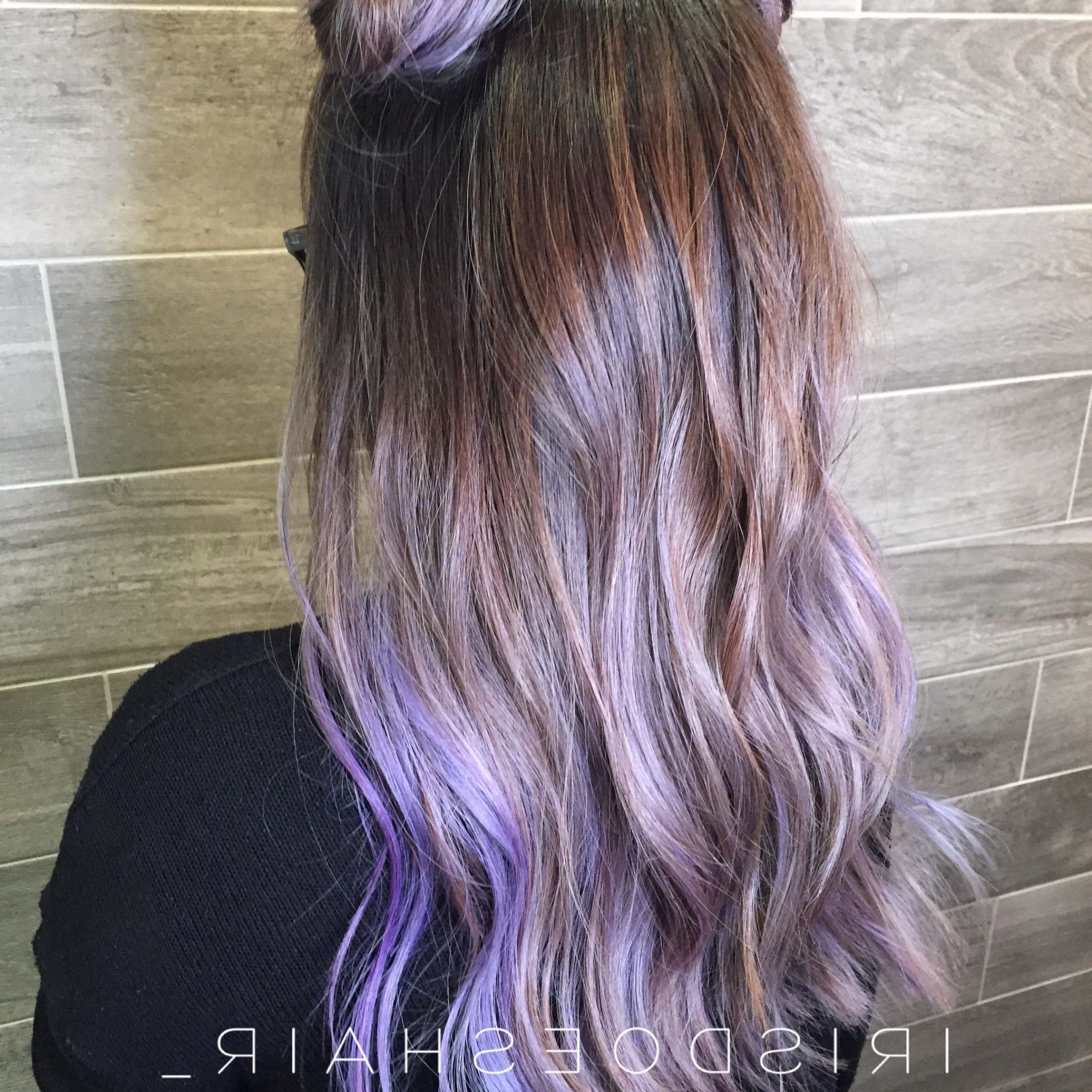Lavender Balayage Hair | Purple Blonde Hair, Balayage Hair With Lavender Balayage For Short A Line Haircuts (View 19 of 20)