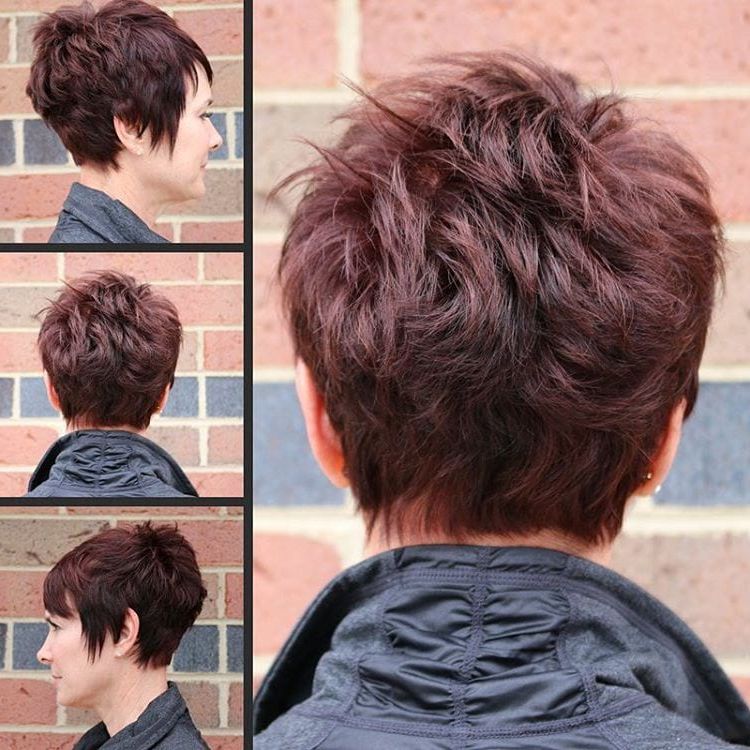 Most Current Classic Undercut Pixie Haircuts Regarding Classic Stacked Choppy Pixie – The Latest Hairstyles For (View 20 of 20)