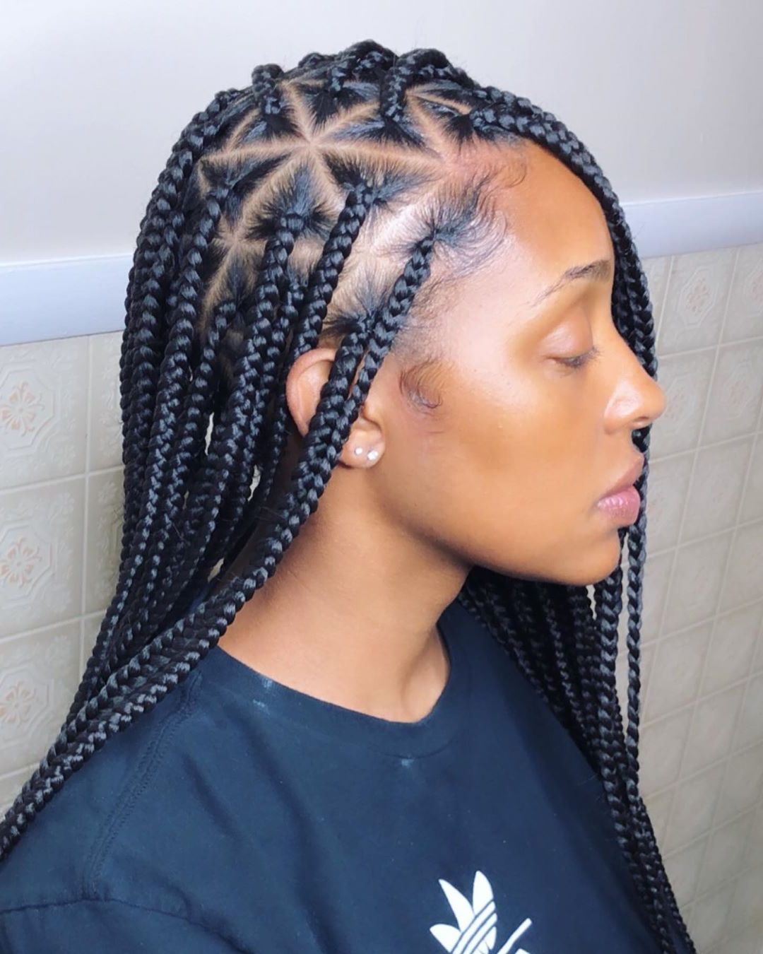 Most Recent Tiny Braids Hairstyles For Front Pieces Pertaining To Pin On Braided Hairstyles (View 17 of 20)