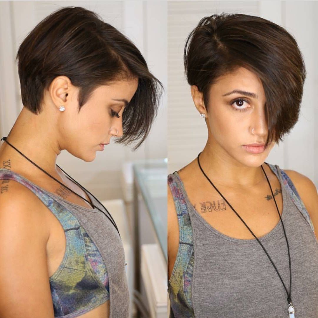 Most Up To Date Feminine Pixie Hairstyles With Asymmetrical Undercut Inside 10 Long Pixie Haircuts For Women Wanting A Fresh Image (View 19 of 20)