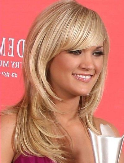 Pin On Bangs With 2019 Side Swept Face Framing Layers Hairstyles (View 17 of 20)
